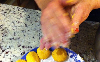 Sweet Potato & Ricotta fritters