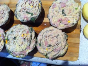 Artichokes stuffed