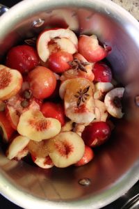 Nectarines Star Anise Honey